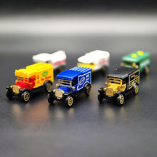 Load image into Gallery viewer, Vintage Replica Delivery Trucks Ford Model T Delivery Trucks 1:64 Diecast Model - Set Of 6