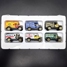 Load image into Gallery viewer, Vintage Replica Delivery Trucks Ford Model T Delivery Trucks 1:64 Diecast Model - Set Of 6