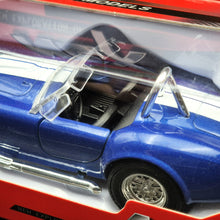 Load image into Gallery viewer, Welly 1965 Shelby Cobra 427 S/C Blue 1:36 NEX Collection Series Boxed New