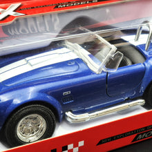 Load image into Gallery viewer, Welly 1965 Shelby Cobra 427 S/C Blue 1:36 NEX Collection Series Boxed New