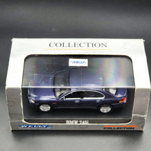 Load image into Gallery viewer, Welly 2002 BMW 745i Dark Purple 1:36 #9763 Collection Series Boxed