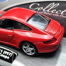 Load image into Gallery viewer, Welly 2005 Porsche 911 (997) Carrera S Coupe Red 1:36 #42369 Collection Series Boxed