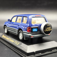 Load image into Gallery viewer, Yat-Ming 1998 Toyota Land Cruiser VXR Blue 1:43 Collectors Edition Diecast Car