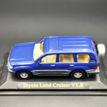 Load image into Gallery viewer, Yat-Ming 1998 Toyota Land Cruiser VXR Blue 1:43 Collectors Edition Diecast Car