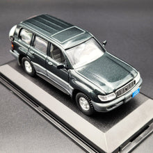 Load image into Gallery viewer, Yat-Ming 1998 Toyota Land Cruiser VXR Dark Green 1:43 Collectors Edition Diecast Car