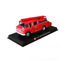 Load image into Gallery viewer, Amercom 1970 Citroën Drouville FPT Pump-and-Tank Fire Tender France 1:57 Die Cast Model
