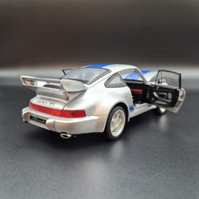 Load image into Gallery viewer, Explorafind 1994 Porsche 964 Turbo Carrera RS Silver 1:24 Die Cast Car