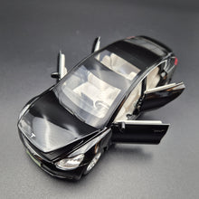 Load image into Gallery viewer, Explorafind 2021 Tesla Model 3 Black 1:32 Die Cast Car