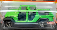 Load image into Gallery viewer, Matchbox 2022 '20 Jeep Gladiator Green MBX Off-Road #7 New Long Card