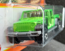 Load image into Gallery viewer, Matchbox 2022 '20 Jeep Gladiator Green MBX Off-Road #7 New Long Card