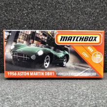 Load image into Gallery viewer, Matchbox 2020 1956 Aston Martin DBR1 Dark Green #73 MBX City New Sealed Box