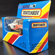 Load image into Gallery viewer, Matchbox 1987 Ford Escort XR3i Cabriolet White MB37 Superfast SF15 Boxed