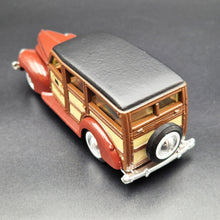 Load image into Gallery viewer, ERTL 1940 Ford Woody Station Wagon Dark Red #2517 1:43 ERTL Vintage Vehicles Diecast Model