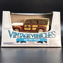 Load image into Gallery viewer, ERTL 1940 Ford Woody Station Wagon Dark Red #2517 1:43 ERTL Vintage Vehicles Diecast Model