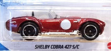 Load image into Gallery viewer, Hot Wheels 2021 Shelby Cobra 427 SC Burgundy #250 Muscle Mania 10/10 New