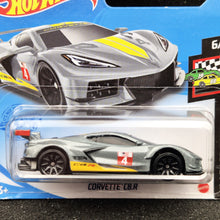 Load image into Gallery viewer, Hot Wheels 2021 Corvette C8.R Silver #105 HW Race Day 6/10 New