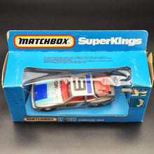 Load image into Gallery viewer, Matchbox 1983 Porsche 944 Silver K-98 Matchbox Superkings Diecast Boxed