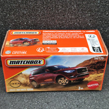 Load image into Gallery viewer, Matchbox 2025 2022 Infinity QX80 Red #54 MBX Adventure New Sealed Box