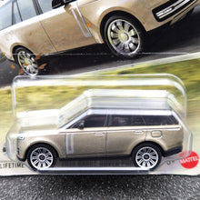 Load image into Gallery viewer, Matchbox 2025 2024 Range Rover PHEV Gold #32 MBX Road Trip New Long Card