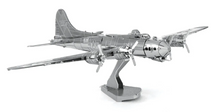 Load image into Gallery viewer, Explorafind 3D Metal Art - B-17 Flying Fortress Aircraft 3D Model Building Kit
