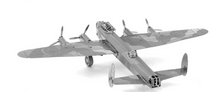 Load image into Gallery viewer, Explorafind 3D Metal Art - Avro Lancaster Bomber Aircraft 3D Model Building Kit
