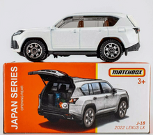 Load image into Gallery viewer, Matchbox 2023 2022 Lexus LX Pearl White Japan Series J-18 New Sealed Box
