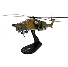 Load image into Gallery viewer, Amercom 1990 Mil Mi-28A Havoc Russian Air Force 1:72 Diecast Helicopter Model