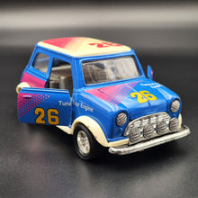 Load image into Gallery viewer, Superior Sunnyside 1996 Mini Cooper Mark VII Blue 1:24 SS 5703 Die Cast Model