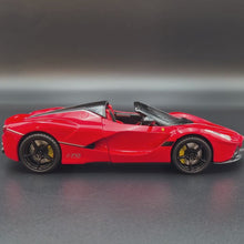 Load and play video in Gallery viewer, Explorafind 2018 Ferrari LaFerrari F-150 Black 1:24 Die Cast Car
