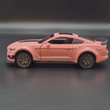 Load and play video in Gallery viewer, Explorafind 2022 Ford Mustang Shelby GT500 Pink 1:32 Die Cast Car
