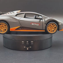 Load and play video in Gallery viewer, Explorafind 2022 Lamborghini Huracan STO Matte Grey 1:24 Die Cast Car