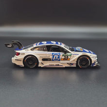 Load and play video in Gallery viewer, Explorafind 2019 BMW M4 DTM Touring Car White/Blue 1:32 Die Cast Car - Martin Tomczyk
