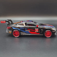 Load and play video in Gallery viewer, Explorafind 2020 BMW M8 GTE Black 1:24 Die Cast Car