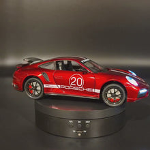 Load and play video in Gallery viewer, Explorafind 2021 Porsche 911 Turbo S Red 1:24 Die Cast Car
