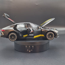 Load and play video in Gallery viewer, Explorafind 2021 Mercedes-Benz AMG GT63 Satin Black 1:24 Die Cast Car
