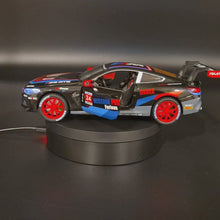 Load and play video in Gallery viewer, Explorafind 2020 BMW M8 GTE Black 1:24 Die Cast Car