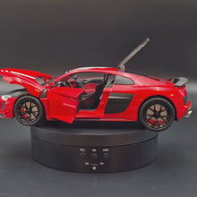 Load and play video in Gallery viewer, Explorafind 2020 Audi R8 V10 Red 1:24 Die Cast Car