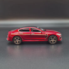 Load and play video in Gallery viewer, Explorafind 2023 BMW M8 Manhart MH8 800 Red 1:32 Die Cast Car
