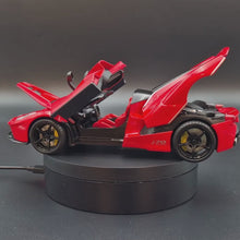 Load and play video in Gallery viewer, Explorafind 2018 Ferrari LaFerrari F-150 Red 1:24 Die Cast Car
