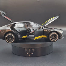 Load and play video in Gallery viewer, Explorafind 2021 Mercedes-Benz AMG GT63 Satin Black 1:24 Die Cast Car