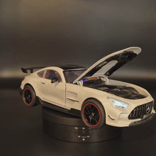 Load and play video in Gallery viewer, Explorafind 2019 Mercedes-AMG GT Black 1:18 Die Cast Car
