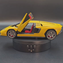Load and play video in Gallery viewer, Explorafind 2023 Lamborghini Countach LPI 800-4 Matte Yellow 1:24 Die Cast Car
