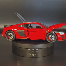 Load and play video in Gallery viewer, Explorafind 2020 Audi R8 V10 Red 1:24 Die Cast Car
