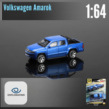 Load image into Gallery viewer, Explorafind 2017 Volkswagen Amarok Blue 1:64 Die Cast Car New
