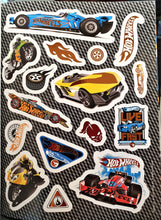 Load image into Gallery viewer, Hot Wheels Deluxe Sticker Activity Book 60+ Stickers New
