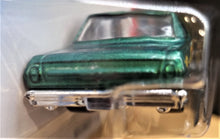 Load image into Gallery viewer, Hot Wheels 2018 &#39;63 Chevy II Green #110 HW Flames 9/10 New Long Card
