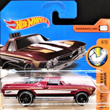 Load image into Gallery viewer, Hot Wheels 2017 &#39;68 EL Camino Red #216 Muscle Mania 4/10 New
