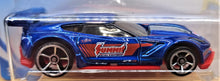 Load image into Gallery viewer, Hot Wheels 2018 Corvette C7.R Blue #152 HW Speed Graphics 1/10 New Long Card
