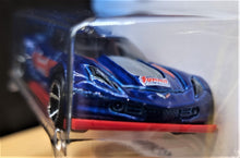 Load image into Gallery viewer, Hot Wheels 2018 Corvette C7.R Blue #152 HW Speed Graphics 1/10 New Long Card
