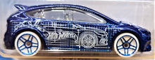 Load image into Gallery viewer, Hot Wheels 2018 Ford Focus RS Blue #276 HW Art Cars 3/10 New Long Card
